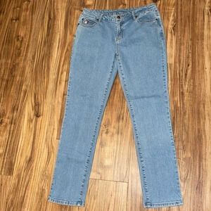 Twiggy London women’s jeans 10 mid rise skinny stretch blue pants denim
